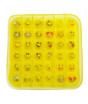 iShopping - Planet X Pop Bubble Fidget Smiley Emoji Square Silicone Toy (PX-11102)