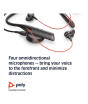 iShopping - Plantronics Voyager 6200 UC Wireless Neckband Black
