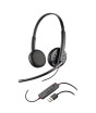 iShopping - Plantronics Blackwire C325-M Corded USB Headset With 3.5mm Connection