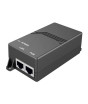 iShopping - Grandstream 48V Gigabit Ethernet POE Injector - Black