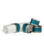 iShopping - Premier Home Turquoise Glitter Napkin Rings Set Of 4 (1403766)