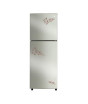 iShopping - PEL Glass Door Freezer-on-Top Refrigerator 7 Cu Ft Pattern Mirror Red (PRGD-2200)