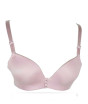 iShopping - Purple Bag Soft Padded Wireless Pushup Bra Pink (0034)