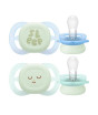 iShopping - Philips Avent Soother Ultra Start Nighttime (SCF075/08)