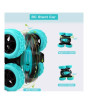 iShopping - Planet X Remote Control Flip Car Green (PX-11482)