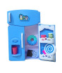 iShopping - Planet X Mini Fridge Refrigerator Toy Set For Kids Blue (PX-12069)