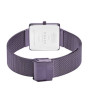 iShopping - Obaku Kvadrat Quartz Watch For Women Violet (V236LXNNMN)