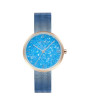iShopping - Obaku Glimmer Quartz Watch For Women Blue (V289LHVMMA)