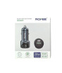 iShopping - Rofee 20W Dual Port Smart and Fast Car Charger Black (RC-201)