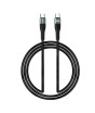 iShopping - Rofee 60W C Type to C Aluminum Alloy Smart & Fast Data Cable 1.2M Black (502-C)