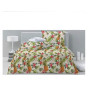 iShopping - Jamal Home King Size Bed Sheet With 2 Pillows (0065)