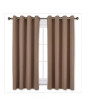 iShopping - Sajid Zaib Velvet Jacquard Curtains 2 Pcs Khaki