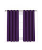 iShopping - Sajid Zaib Velvet Jacquard Curtains 2 Pcs Purple
