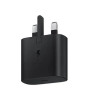 iShopping - Samsung 25W 3 Pin Fast Charging Adapter Black
