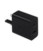 iShopping - Samsung 35W PD 3 Pin Charging Adapter Black