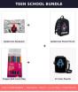 iShopping - School Squad Bundle 03– Backpack, Pouch, Lunch Bag & Color Pencils
