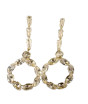 iShopping - Shaz Jewels Zircon Earrings For Women White
