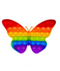 iShopping - Singaar Collection Fidget Rainbow Butterfly Pop Bubble Toy