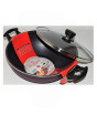 iShopping - Solecasa 28cm Handle Wok With Glass Lid