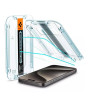 iShopping - Spigen EZ Fit Screen Protector Case For Apple iPhone 15 Pro Pack of 2 (AGL06892)