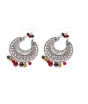 iShopping - Style Axis Delicate Beads Dangle Earring For Women Sliver