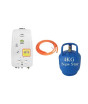 iShopping - Super Asia Instant Gas Water Heater 10Ltr With New Star 4 KG Fiber Cylender