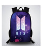 iShopping - Traverse BTS Printed School Bag For Unisex Blue (T350TWH)