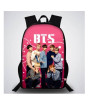 iShopping - Traverse BTS Printed School Bag For Unisex (T387TWH)