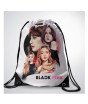 iShopping - Traverse Black Pink Digital Printed Drawstring Bag (T568DRSTR)
