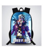 iShopping - Traverse Free Fire Digital Printed School Bag (T616TWH)