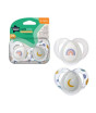 iShopping - Tommee Tippee Night Time Pacifier 6-18M Pack Of 2 (TT 533469)