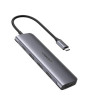 iShopping - Ugreen USB-C Hub Multiport PD Charging Adapter Silver (50209)