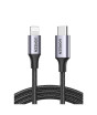 iShopping - Ugreen USB-C To Lightning Charging Cable Black (60759) - 3ft
