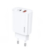iShopping - Usams 20W Dual Port PD Charger White
