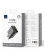 iShopping - Wiwu Firefly 45W GaN Fast Charger Dual USB-C Adapter (Wi-G011)