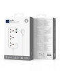 iShopping - Wiwu 30W GaN Power Strip White