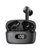 iShopping - XO G9 ENC Wireless Earbuds With Digital Display - Black