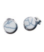 iShopping - Zed Eye White Lightning Earrings For Women (ISE024)