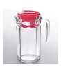 iShopping - ZS Store Glass Jug With Red Lid Pack Of 2