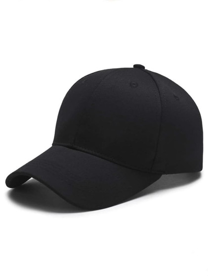 iShopping - Plain Design Black Cap For Men