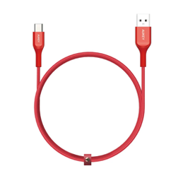 iShopping - Aukey 1.2M USB A To USB C 3.0 Cable Red (CB-AKC1)