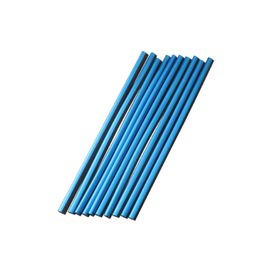 iShopping - Ferozi Traders Car Air Conditioner Decorative U Shape Strips Blue Pack Of 10