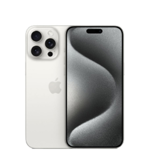 iShopping - Apple iPhone 15 Pro Max - Non PTA Compliant-White Titanium-256GB 
