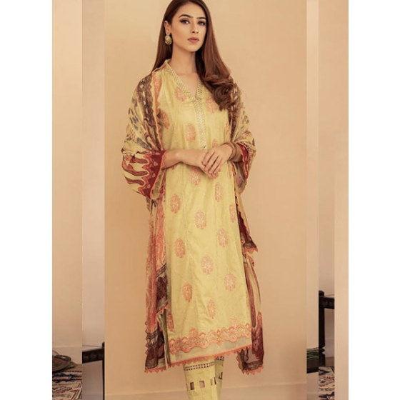 iShopping - Aabyaan Festive Lawn Collection 3 Piece Sehar (03)