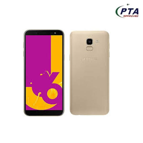 iShopping - Samsung Galaxy J6 Dual Sim - PTA Approved-Gold-32GB - 3GB RAM