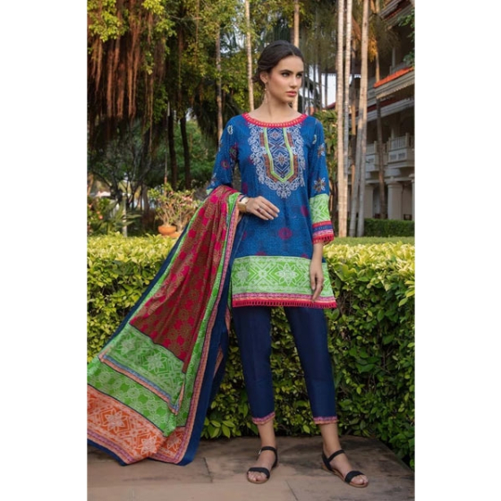 iShopping - Al Zohaib Anum Lawn-Vol 1 Collection 3 Pieces (08C)