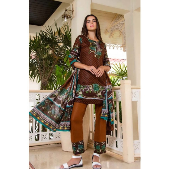 iShopping - Al Zohaib Anum Lawn Vol 2 Collection 2020 3 Piece (AN20L2-10C)