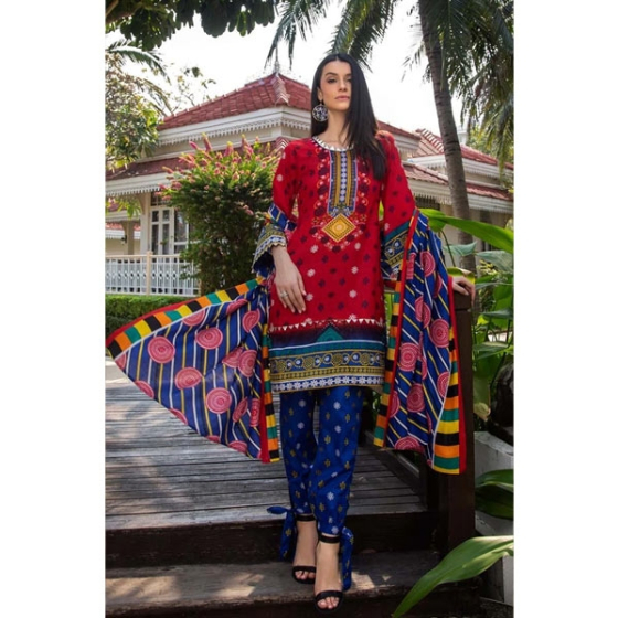 iShopping - Al Zohaib Anum Lawn Vol 2 Collection 2020 3 Piece (AN20L2-02C)