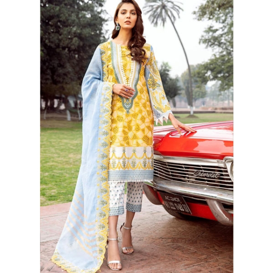 iShopping - Charizma Spring/Summer Lawn Collection 2020 3 Piece (SS-03)