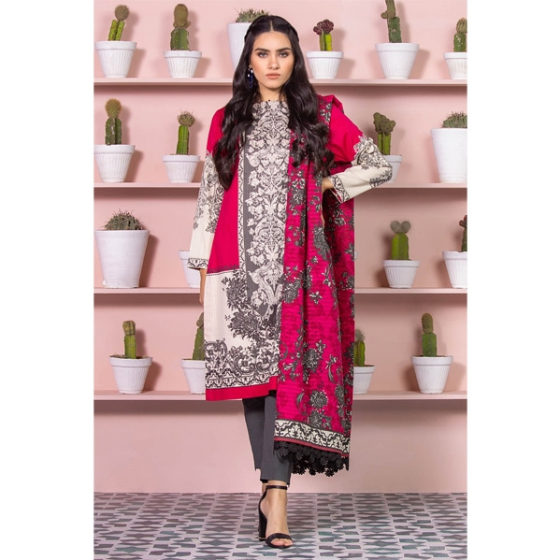 iShopping - Al Karam Spring Summer Collection 2020 2 Piece (SS-14-20-Pink)